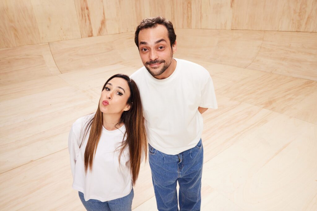 Eduardo Sterblitch e Tatá Werneck