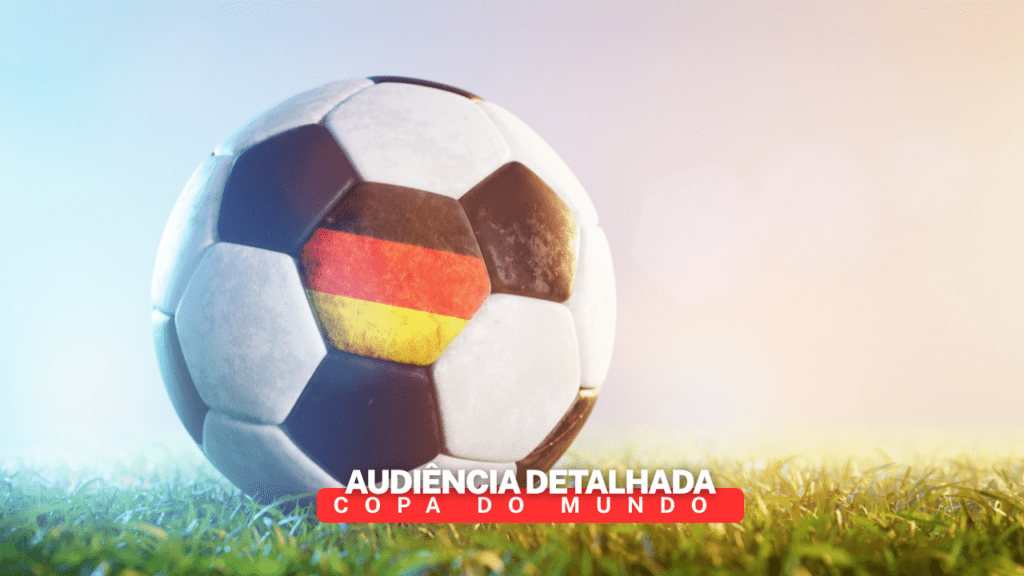 Bola com símbolo da bandeira da Alemanha