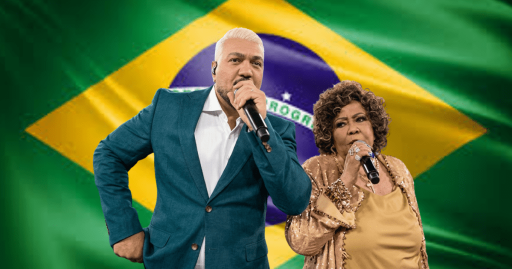 Belo e Alcione repercutem nas redes sociais após apresentação do Hino Nacional antes do amistoso entre Brasil e Panamá no Maracanã.