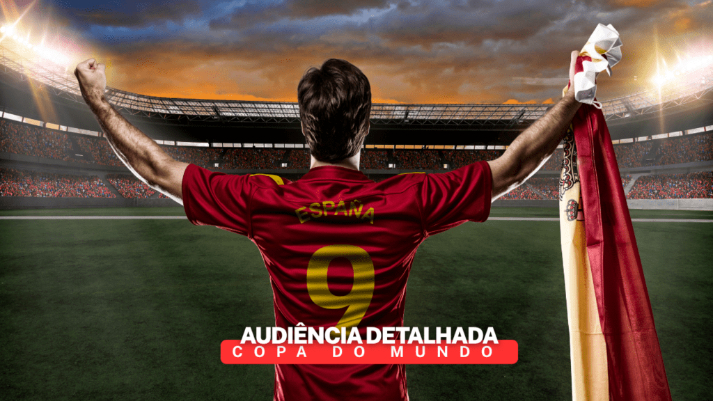 Capa audiência consolidada copa com espanha em destaque