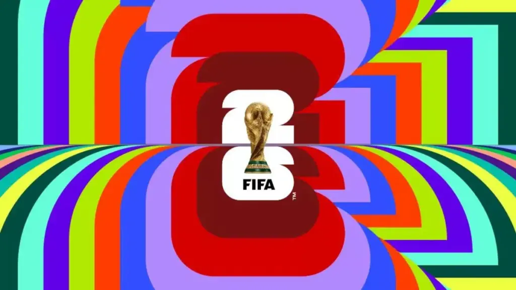 Logo oficial da Copa do Mundo 2026