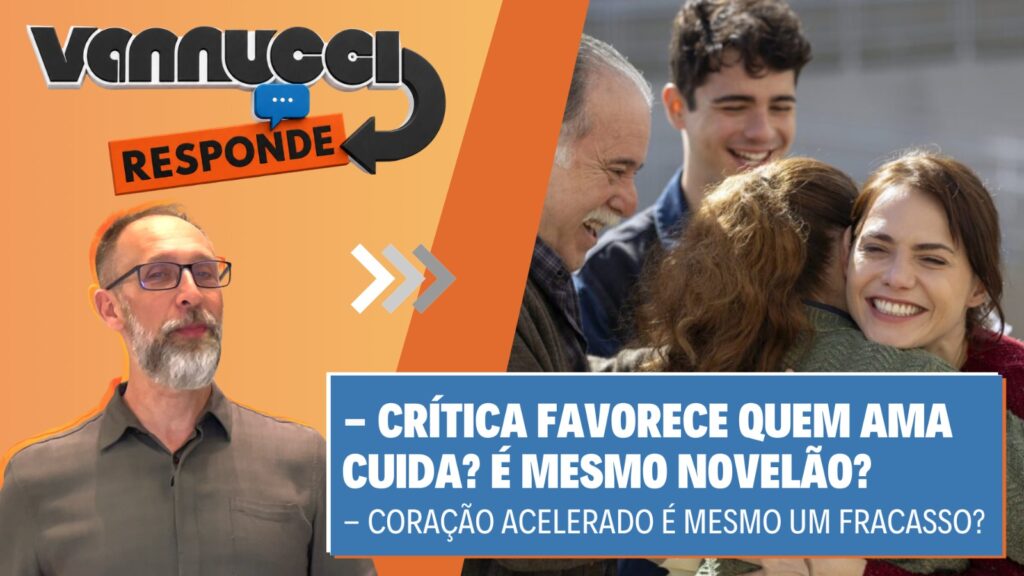 Capa Vannucci Responde com cena de Quem Ama Cuida em destaque