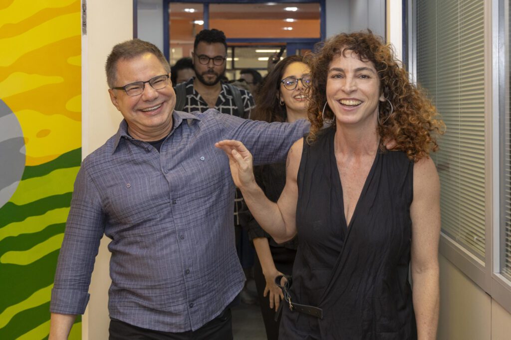 Ricardo Linhares e Rosane Svartman