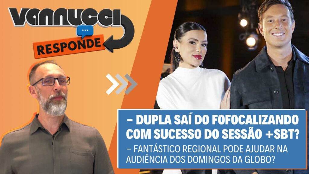 Capa Vannucci Responde com Gaby Cabrini e Gabriel Cartolano em destaque