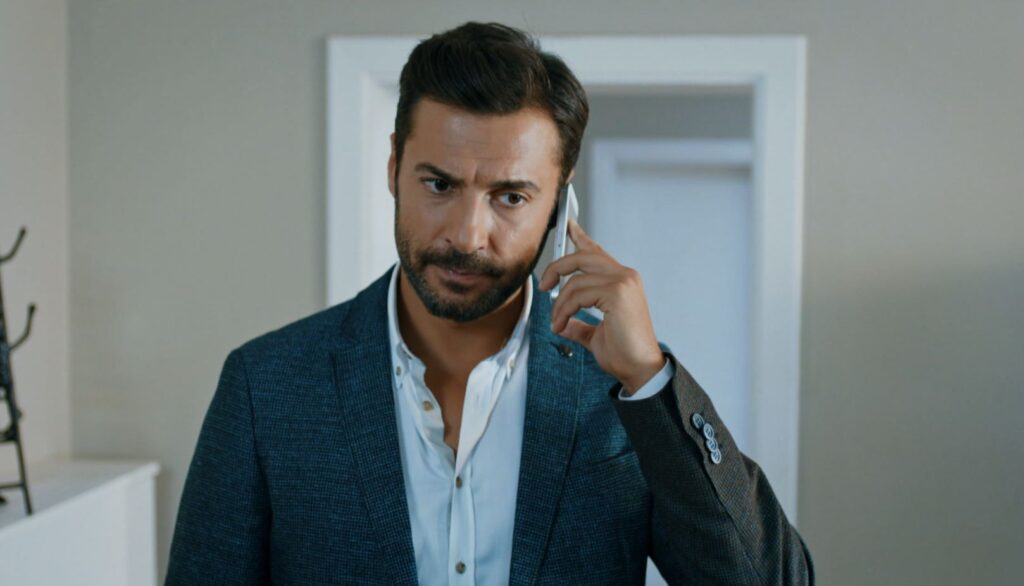 Omer fala ao celular